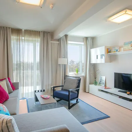 Duenenresidenz Prora - Mit Meerblick, 2 Schlafzimmern, Sauna Und Balkon Np-404