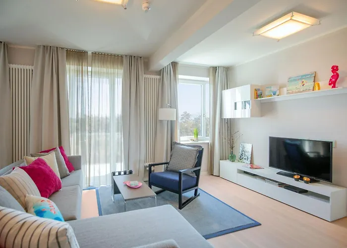 Duenenresidenz Prora - Mit Meerblick, 2 Schlafzimmern, Sauna Und Balkon Np-404