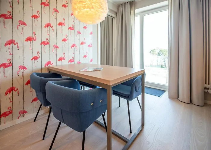 Duenenresidenz Prora - Mit Meerblick, 2 Schlafzimmern, Sauna Und Balkon Np-404 아파트 *